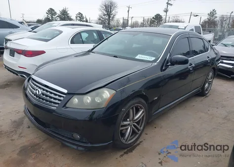 2007 Infiniti M45 Sport из США, поврежденный, VIN JNKBY01E77M401140